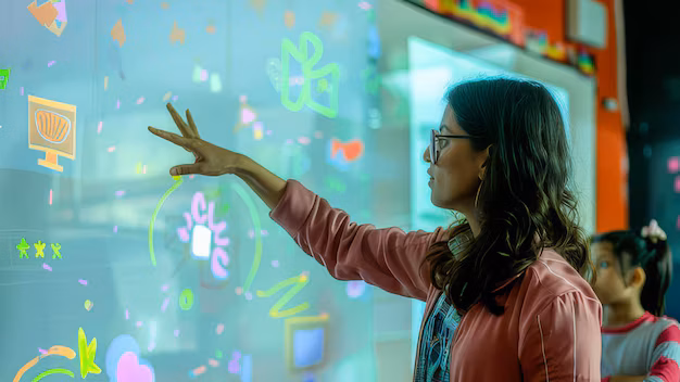 student interacting with colorful touchscreen classroom_1196944 3267 e1740243630102